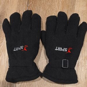 Black Sport Gloves